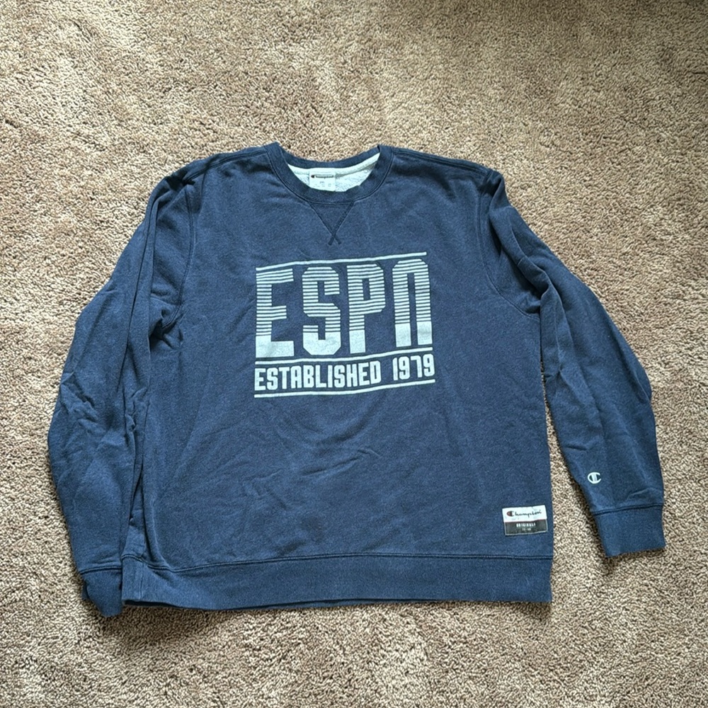 Vintage Champion ESPN Crewneck Sweatshirt XXL
